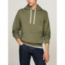 TOMMY HILFIGER - Essential Terry Hoody - Pli - F|MW0MW37235/PLI