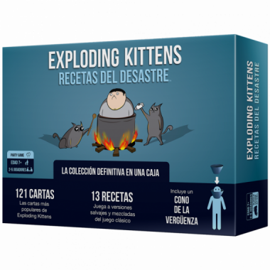 Exploding Kittens Recetas del Desastre  ASMODEE
