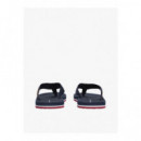 Chanclas Comfort Tumble Beach Sandal  TOMMY HILFIGER