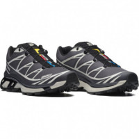 Calzado Zapatillas SALOMON XT-6 Black / Asphalt / Castlerock