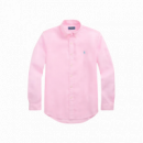Camisas Camisa POLO RALPH LAUREN Lino Custom Slim Pink