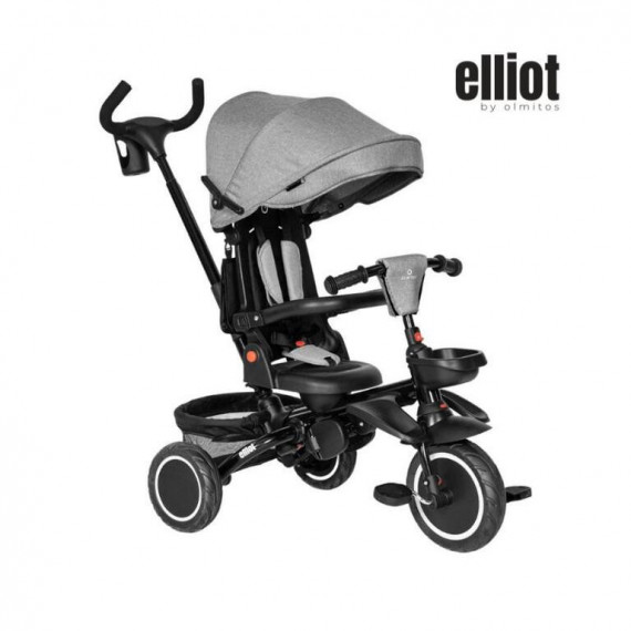 Triciclo Plegable Reversible Elliot Grey  OLMITOS