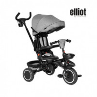 Triciclo Plegable Reversible Elliot Grey  OLMITOS
