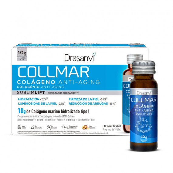 DRASANVI Colageno Anti Aging 10 Ampollas 50 Ml