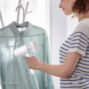 Plancha Vertical Vapor 1300W CF43 Blanco Mijo XO