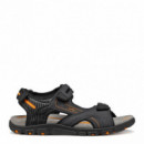 GEOX Sandalia Acolchada Strada U8224D 0EKBC-C4367