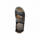 GEOX Sandalia Acolchada Strada U8224D 0EKBC-C4367