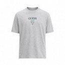 Camiseta con Logo Estampado  GUESS