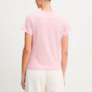 Camiseta con Logo Triangular  GUESS