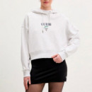 Sudadera con Logo Bordado  GUESS