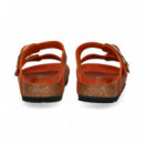 Pala 2 Hebillas Big Grass Naranja  BIRKENSTOCK