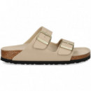 Pala 2 Hebillas Birko-flor Beige  BIRKENSTOCK