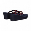 Flip Flop Trenzada Textil Multicolor  TOMMY HILFIGER
