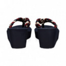 Flip Flop Trenzada Textil Multicolor  TOMMY HILFIGER