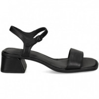 Carmelita Piel Negro  CAMPER