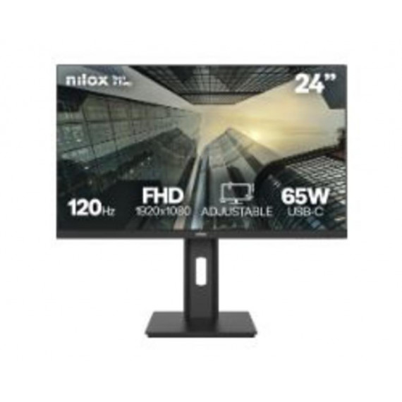 Monitor NILOX 24" Fhd HDMI Dp 120HZ Usb-c 65W (NXM24REG12065)