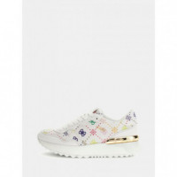 Runner Vinsa 4 con Logotipo Multi-color 4G de GUESS