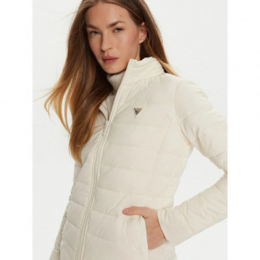 Chaqueta Acolchada con Capucha de GUESS