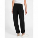 Pantalones Jogger con Cinta Lateral en Strass de GUESS