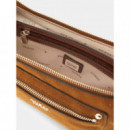 Marsha Mini Bandolera de Cuero Auténtico de GUESS