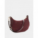 Marsha Mini Bandolera de Cuero Auténtico de GUESS