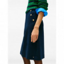 TOMMY HILFIGER - Preppy Texture Gb Knee Skirt - C1G - F|WW0WW49474/C1G
