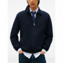 TOMMY HILFIGER - Essential Terry Ivy Jacket - DW5 - F|MW0MW41767/DW5