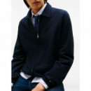 TOMMY HILFIGER - Essential Terry Ivy Jacket - DW5 - F|MW0MW41767/DW5