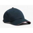 TOMMY HILFIGER - Th Corporate Cotton 6 Panel Cap - Pom - F|AM0AM12035/POM