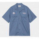 CARHARTT - S/s Deli Shirt tencel/cotton Twill - 2X7XX - I034738/2X7XX