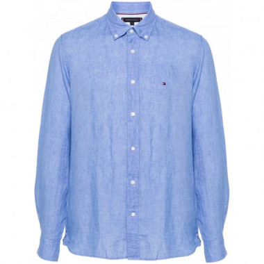 TOMMY HILFIGER - PIGMENT DYED LI SOLID RF SHIRT - C30 - F|MW0MW34602/C30