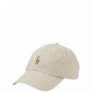 Polo RALPH LAUREN - Cls Sprt Cap-cap-hat - Coastal Beige Seersucker - 710957166005/COASTAL Beige Seersucker