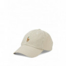 Polo RALPH LAUREN - Cls Sprt Cap-cap-hat - Coastal Beige Seersucker - 710957166005/COASTAL Beige Seersucker
