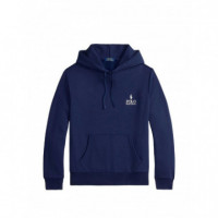 Polo RALPH LAUREN - LSPOHOODM7-LONG SLEEVE_X0002_SWEATSHIRT - Newport Navy - 710981137009/NEWPORT Navy