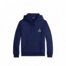 Polo RALPH LAUREN - LSPOHOODM7-LONG SLEEVE_X0002_SWEATSHIRT - Newport Navy - 710981137009/NEWPORT Navy