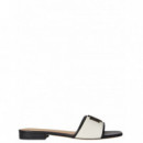 Polo RALPH LAUREN - Everley SLD2-SANDALS-SLIDE - Natural Black - 802P04395004/NATURAL Black