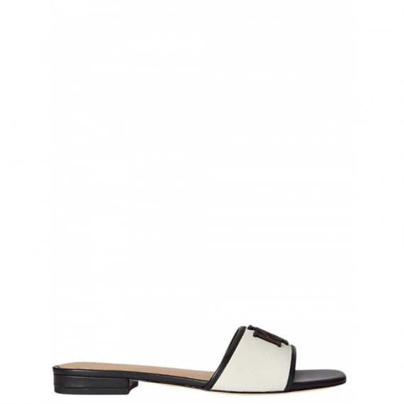 Polo RALPH LAUREN - Everley SLD2-SANDALS-SLIDE - Natural Black - 802P04395004/NATURAL Black