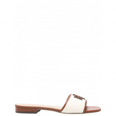 Polo RALPH LAUREN - Everley SLD2-SANDALS-SLIDE - Natural Lauren Tan - 802P04395003/NATURAL Lauren Tan