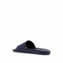Polo RALPH LAUREN - Polo Slide-sandals-slide - Navy Red Pp - 809852071002/NAVY Red Pp
