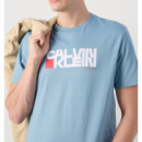 Camiseta CALVIN KLEIN Redbox Azul