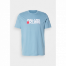 Camiseta CALVIN KLEIN Redbox Azul