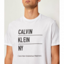 Camiseta CALVIN KLEIN Ny Blanca