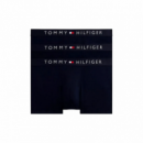 3PACK Boxer TOMMY HILFIGER Azul Marinos