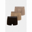 3Pack Boxer Tommy Hilfger marrón-beige
