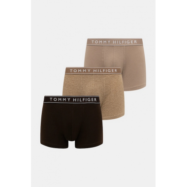 3Pack Boxer Tommy Hilfger marr&oacute;n-beige