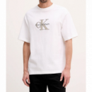 Camiseta CALVIN KLEIN Blanca Logo Frontal