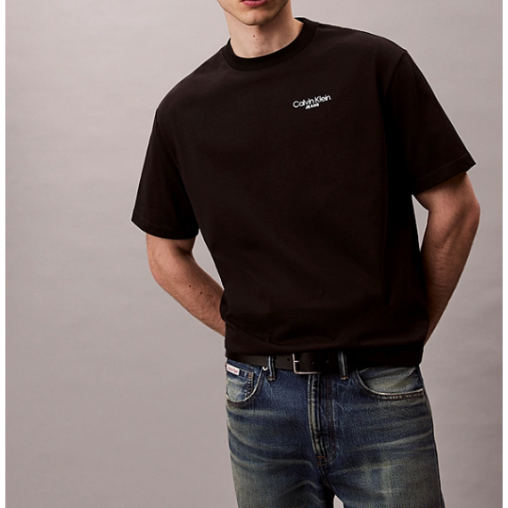 Camiseta CALVIN KLEIN Negra Logo Espalda