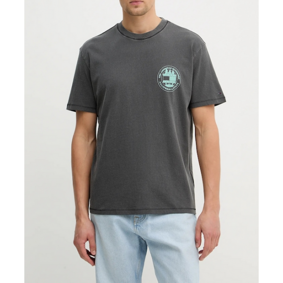 Camiseta TOMMY JEANS Gris Jaspeado