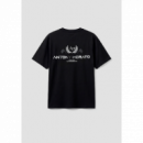 Camiseta ANTONY MORATO Negra Logo