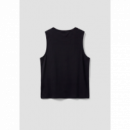 Camiseta ANTONY MORATO sin Mangas Negra